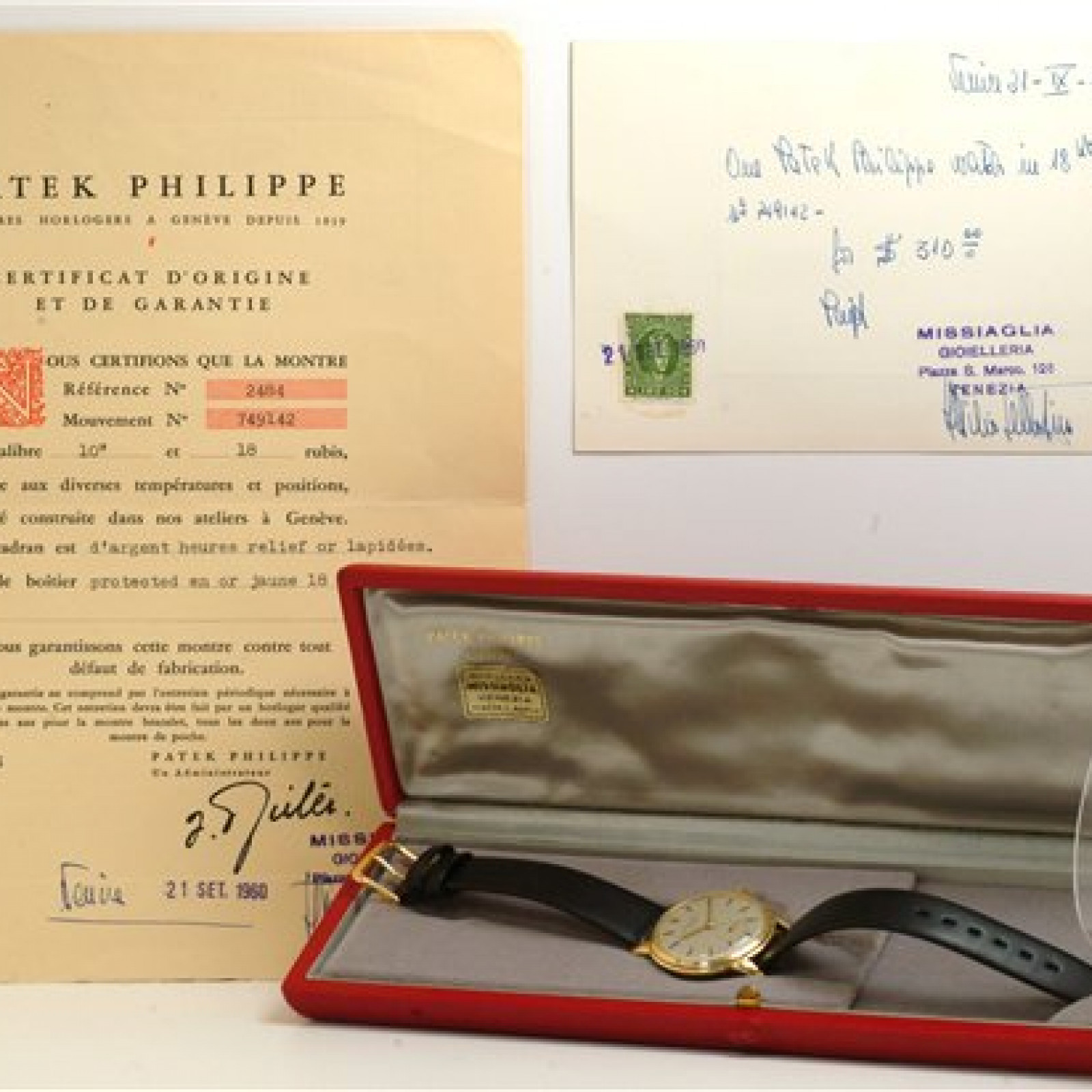 Vintage Patek Philippe Calatrava 2484 Gold